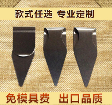 厂家供应不锈钢拉丝钱夹美金夹不锈钢钱夹礼品金属皮钱夹