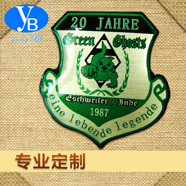批发供应 铝印刷滴胶胸章 动漫金属徽章